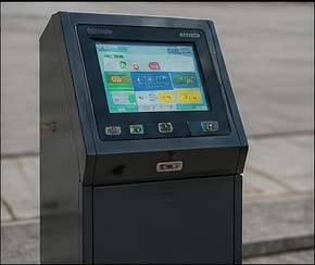 Bornes de gestion équipées d’automates